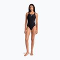 Női egyrészes fürdőruha arena Icons Racer Back Solid black / white 6