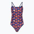 Női egyrészes fürdőruha arena Reversible fürdőruha Challenge Back navy/multi 4