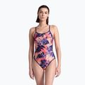 Női egyrészes fürdőruha arena Reversible fürdőruha Challenge Back navy/multi 7