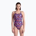 Női egyrészes fürdőruha arena Reversible fürdőruha Challenge Back navy/multi 8