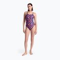 Női egyrészes fürdőruha arena Reversible fürdőruha Challenge Back navy/multi 10