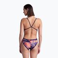 Női egyrészes fürdőruha arena Reversible fürdőruha Challenge Back navy/multi 11
