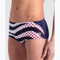 Férfi arena úszó boxeralsó Multi Stripes Swim Alacsony derekú rövidnadrág navy multi 7