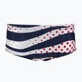 Férfi arena úszó boxeralsó Multi Stripes Swim Alacsony derekú rövidnadrág navy multi