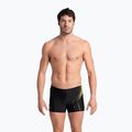 Férfi úszóbokszer Arena Dive Swim Short fekete/zöld