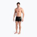 Férfi úszóbokszer Arena Dive Swim Short fekete/zöld 2