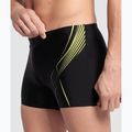 Férfi úszóbokszer Arena Dive Swim Short fekete/zöld 4
