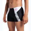 Férfi úszónadrág arena Stripe Swim Short black/white/multi 8