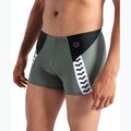 Férfi úszónadrág arena Stripe Swim Short sage/black/multi 4