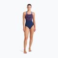 Női egyrészes fürdőruha arena Foggy Dots Swim Pro Back navy / blue cosmo 2