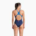 Női egyrészes fürdőruha arena Foggy Dots Swim Pro Back navy / blue cosmo 3