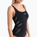 Női egyrészes fürdőruha arena Milena Wing Back black 4