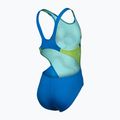 Gyerek egyrészes fürdőruha arena Star Shaped Swim Tech L blue river/soft green/multi 4