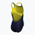 Gyerek egyrészes fürdőruha arena Light Tricks Swim Pro Back navy/soft green/multi 4