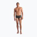 Férfi úszónadrág arena One Low Waist Short Big Logo dark sage/black 2