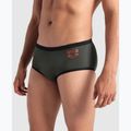 Férfi úszónadrág arena One Low Waist Short Big Logo dark sage/black 4