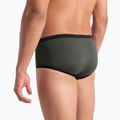 Férfi úszónadrág arena One Low Waist Short Big Logo dark sage/black 5