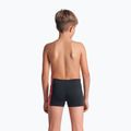 Gyermek úszó boxeralsó arena Palette Swim Short fekete/calypso korall multi 6