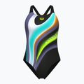 Női egyrészes fürdőruha arena Water Fluids Swim Pro Back fekete multi/fekete