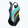 Női egyrészes fürdőruha arena Water Fluids Swim Pro Back fekete multi/fekete 3