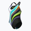 Női egyrészes fürdőruha arena Water Fluids Swim Pro Back fekete multi/fekete 4