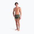 Férfi arena Poseidonia Swim Short sötét zsálya/artic lime boxer rövidnadrág 5