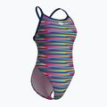 Női egyrészes fürdőruha arena Racing Stripe Xcriss Cross navy multi/navy 3