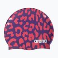 Arena Print 2 lila / muskátli úszósapka