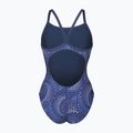 Női egyrészes fürdőruha arena Fireflow Lightdrop Back navy/team navy 2