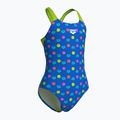 Gyermek egyrészes fürdőruha arena Multiple Dot Swim Pro Back multi kék/artic lime 3