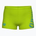 Arena Graphic Swim Short artic lime gyermek úszó boxeralsó