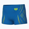 Gyermek arena Poseidonia Swim Short kék folyó/artic lime boxer rövidnadrág 3