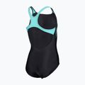 Gyerek egyrészes fürdőruha arena Kikko Swim Pro Back black/water 4