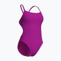 Női egyrészes fürdőruha Arena Team Swimsuit Challenge Solid very fuchsia/team green 4