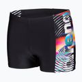 Úszóbokszerek Arena Lit Logo Swim Short black/multi 3