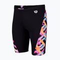 Férfi úszó jammer arena Texture Swim black/black multi 3