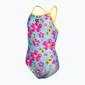 Gyerek egy részes fürdőruha arena Spring Lightdrop Back water multi/yellow star 3