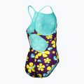 Gyerek egy részes fürdőruha arena Spring Lightdrop Back plum multi/water 4