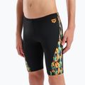 Gyermek úszó jammer arena Print Swim black/orange multi 8