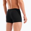 Férfi úszó boxer nadrág arena Graphic Swim Short black/turquoise 9