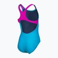 Gyerek egyrészes fürdőruha arena Kikko Swim Pro Back turquoise/very fuchsia 4