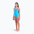 Gyerek egyrészes fürdőruha arena Kikko Swim Pro Back turquoise/very fuchsia 6