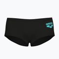 Férfi úszó boxer nadrág arena One Low Waist Short Big Logo black/black