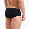 Férfi úszó boxer nadrág arena One Low Waist Short Big Logo black/black 9