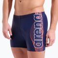 Férfi úszó boxer nadrág arena Basic Swim Short navy/white 8