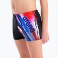 Fiú boxer úszónadrág arena Loud Swim Short black/multi 4
