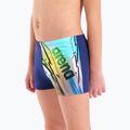 Fiú boxer úszónadrág arena Loud Swim Short navy/multi 4