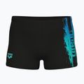 Fiú boxer úszónadrág arena Loud Swim Short black/black multi