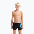 Fiú boxer úszónadrág arena Loud Swim Short black/black multi 5