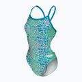 Női egyrészes fürdőruha arena Snake Skin Challenge blue cosmo multi/blue cosmo 3